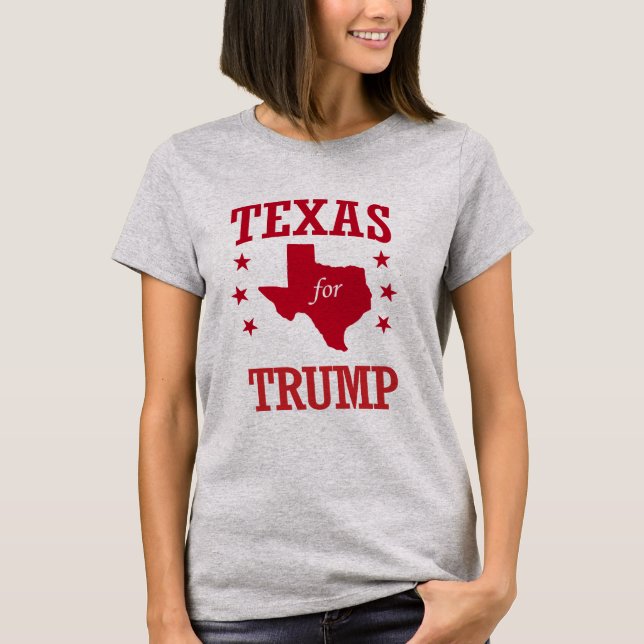 CAMISETA TEXAS PARA DONALD TRUMP (Frente)