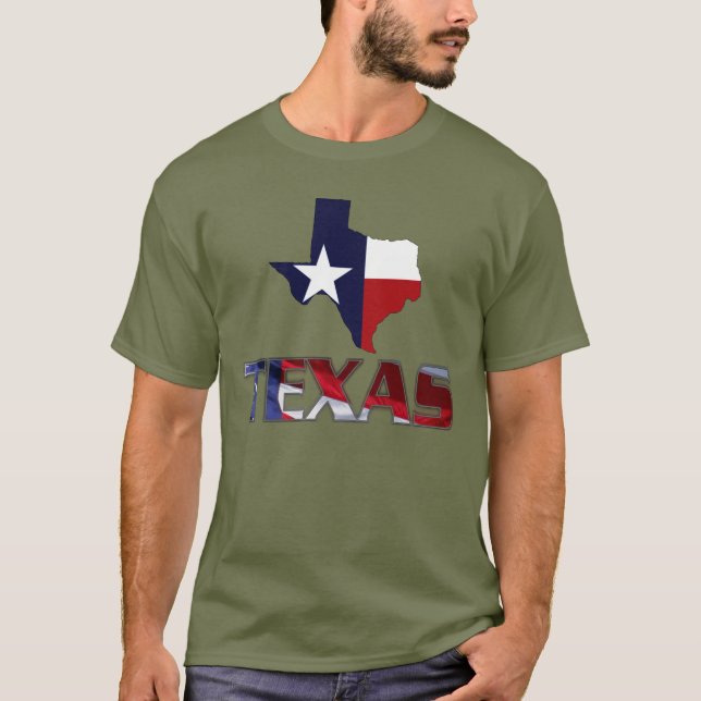 Camiseta Texas Patriótico (Frente)