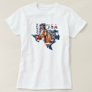 Camiseta Texas Patriótico dos EUA