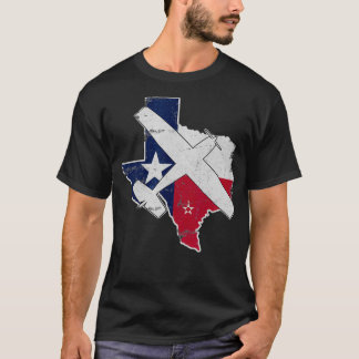 Camiseta Texas Pilot State Flag C172 Skyhawk Airplane