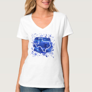 Camiseta TEXAS "Pinte a Mãe Azul" Ed. 1 Tee feminino