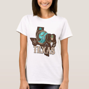 Camiseta Texas Pride Cowboy Boot Southwest T Shirt