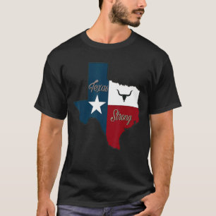 Camiseta Texas Pride Forte Como Texas Proud Texas State Lo
