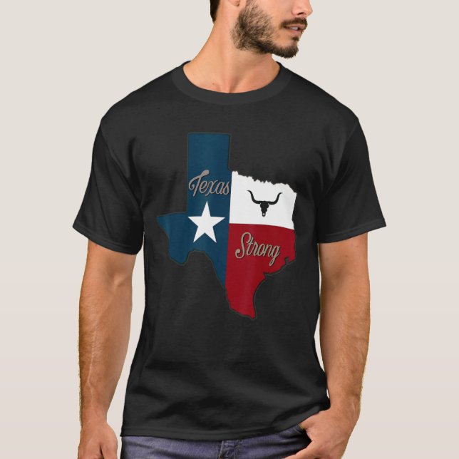 Camiseta Texas Pride Forte Como Texas Proud Texas State Lo (Frente)