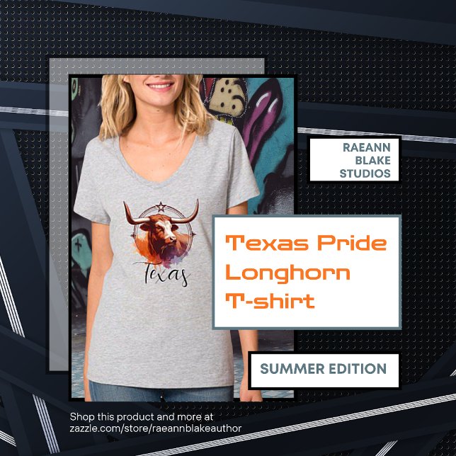 Camiseta Texas Pride Longhorn T-Shirt (Criador carregado)