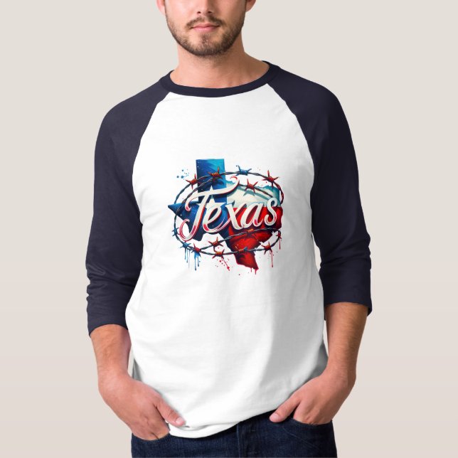 Camiseta Texas Rally Cry T-Shirt (Frente)