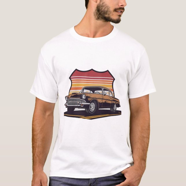 Camiseta Texas Route 66 Shirt (Frente)