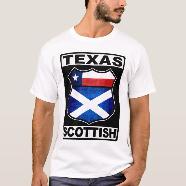 Camiseta Texas Scottish American Shirt (Frente)