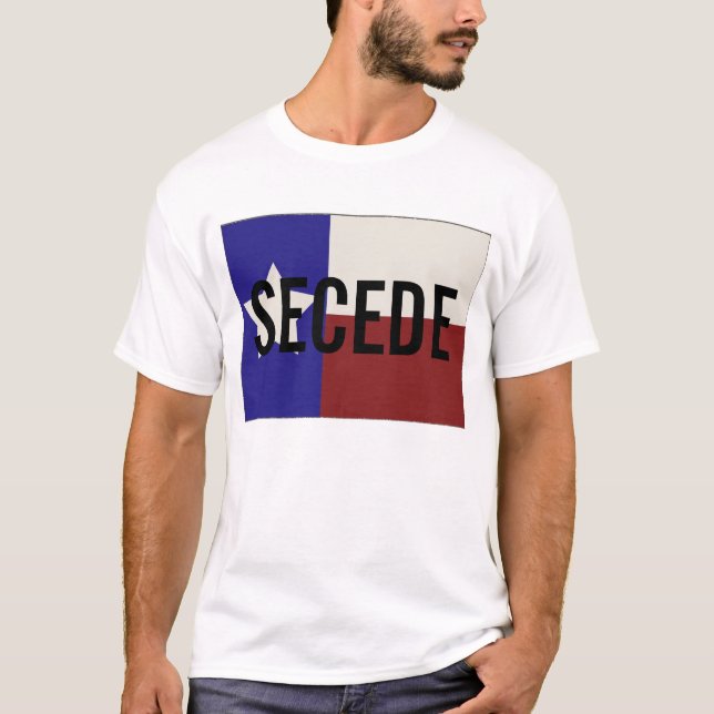 Camiseta Texas SECEDE o t-shirt (Frente)
