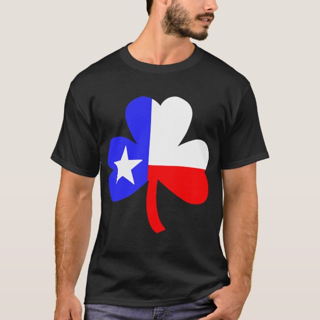 Camiseta Texas Shamrock (Frente)