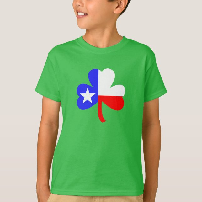 Camiseta Texas Shamrock T-Shirt (Frente)