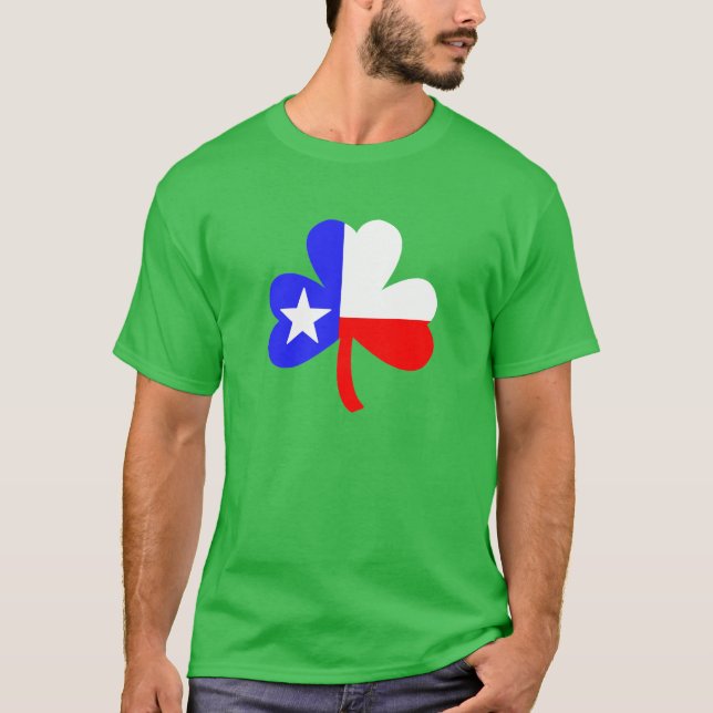 Camiseta Texas Shamrock T-Shirt (Frente)