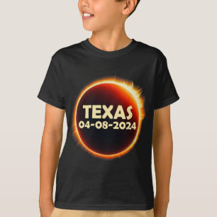 Camiseta Texas Solar Eclipse 2024 abril 8 Totality Texas
