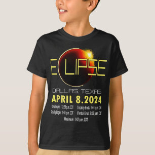 Camiseta Texas Solar Eclipse 2024 Solar Eclipse Engraçado T