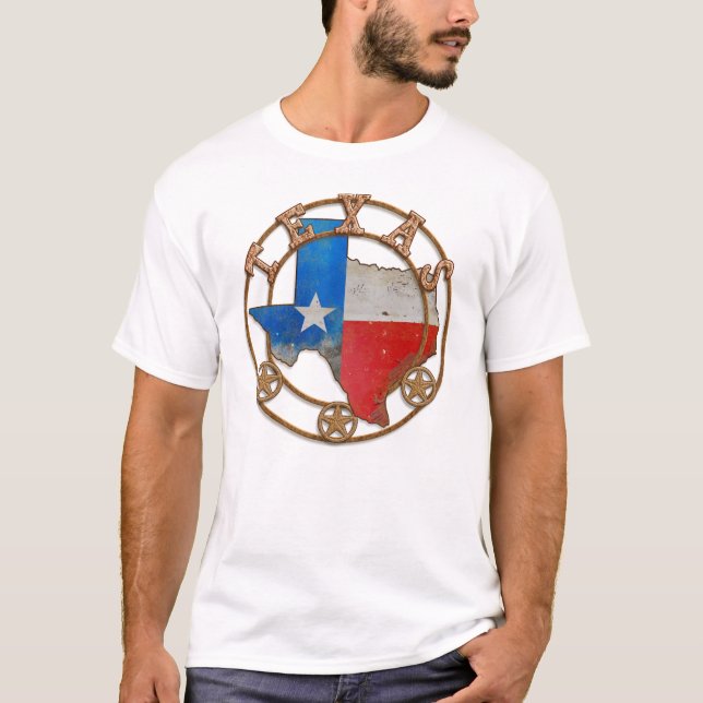 Camiseta Texas State Barn Art (Frente)