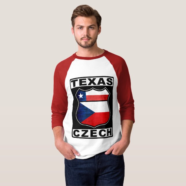 Camiseta Texas Tcheco Americano (Frente Completa)