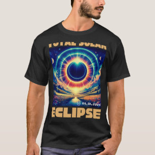 Camiseta Texas Total Solar Eclipse 8 de abril de 2024 Texas
