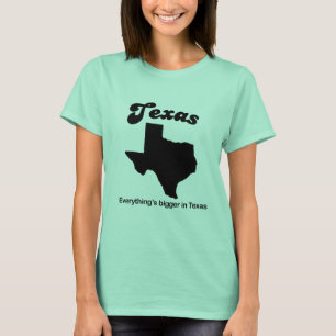 Camiseta Texas - tudo é mais grande