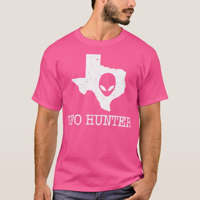 Camiseta Texas Ufo Hunter (Frente)