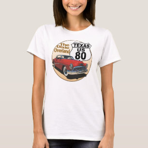 Camiseta Texas US Route 80 - Dixie Overland