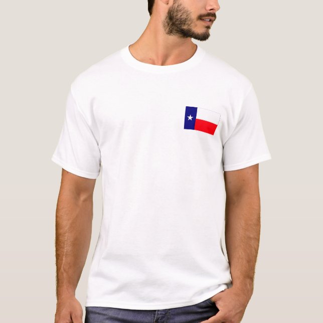 Camiseta TEXAS - vindo e obtem-no! (Frente)
