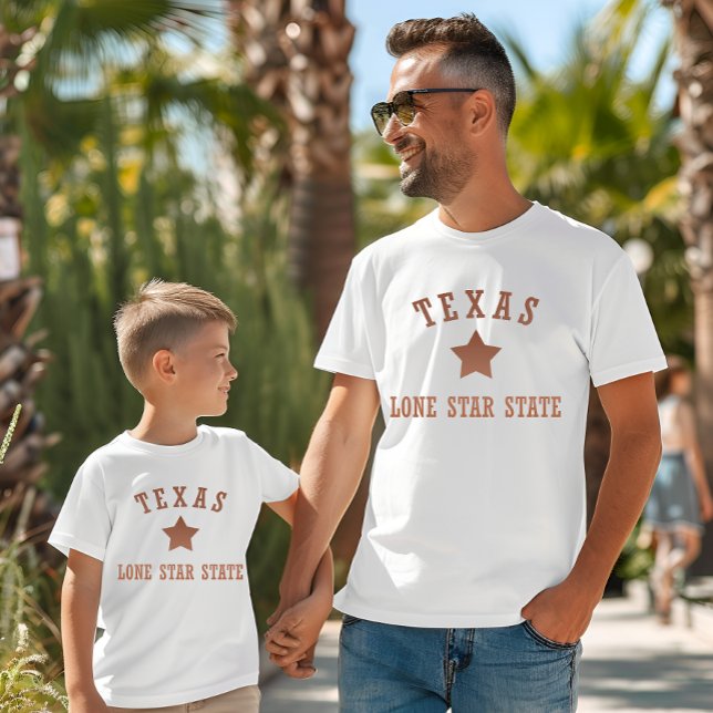 Camiseta Texas vintage, o estado de estrela solitária (Criador carregado)