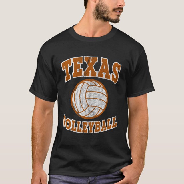 Camiseta Texas Voleibol em apuros (Frente)