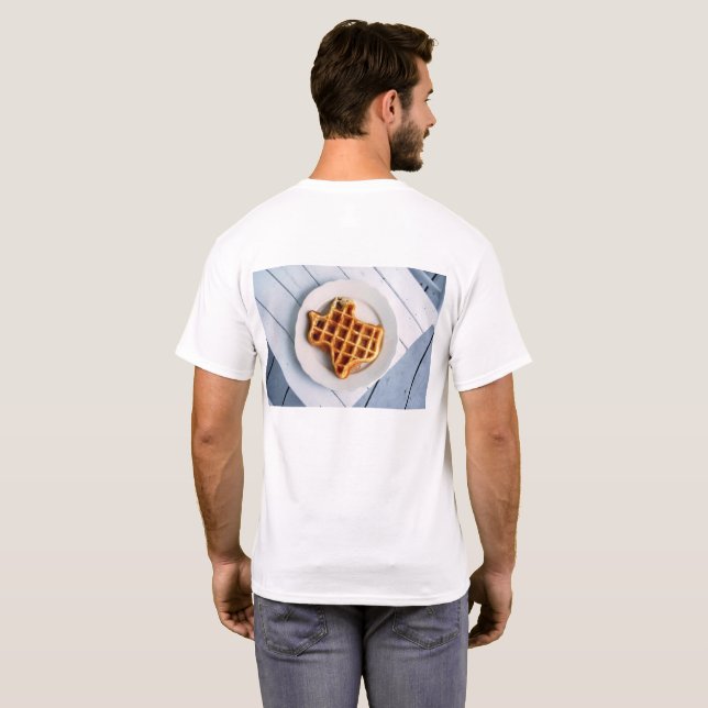 Camiseta Texas Waffle (Parte Traseira Completa)