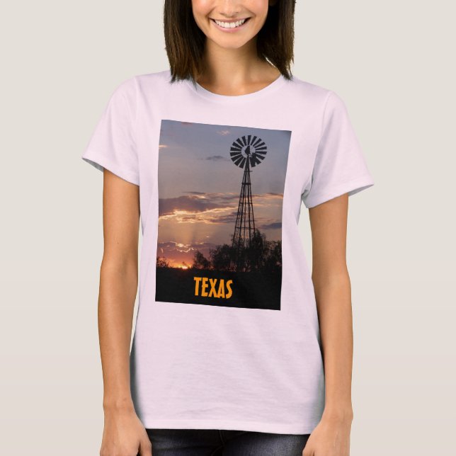 Camiseta Texas Windmill (Frente)