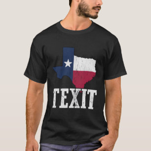 Camiseta Texit Texas Secede Texan Pride Texas Text Texit