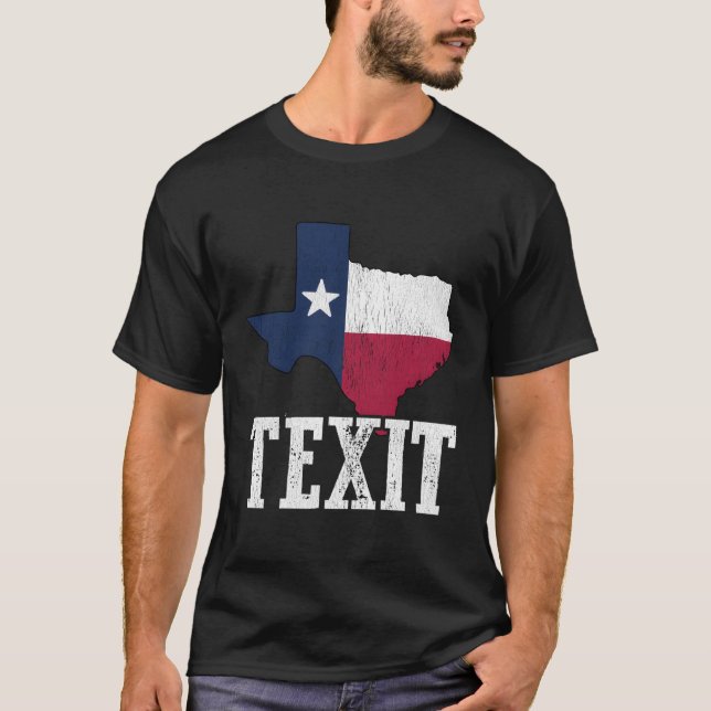Camiseta Texit Texas Secede Texan Pride Texas Text Texit (Frente)