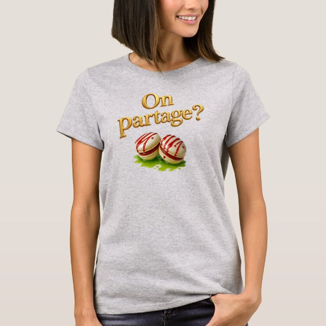 Camiseta Texte sympa : On partage ?  (Frente)