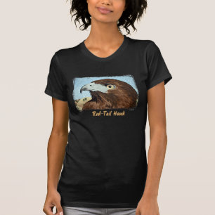 Camiseta Têxteis melinísticos de cauda vermelha