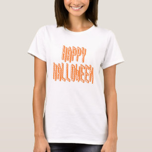Camiseta Texto Blox do Halloween