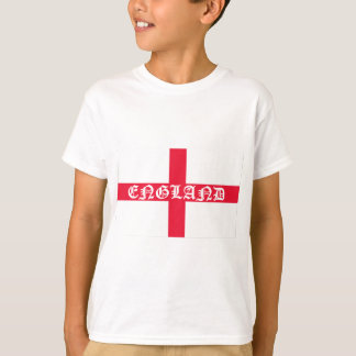 Camiseta Texto Branco do Sinalizador Inglês