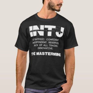 Camiseta Texto claro do mentor INTJ