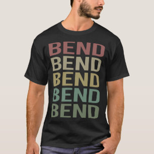 Camiseta Texto Colorido Curvo