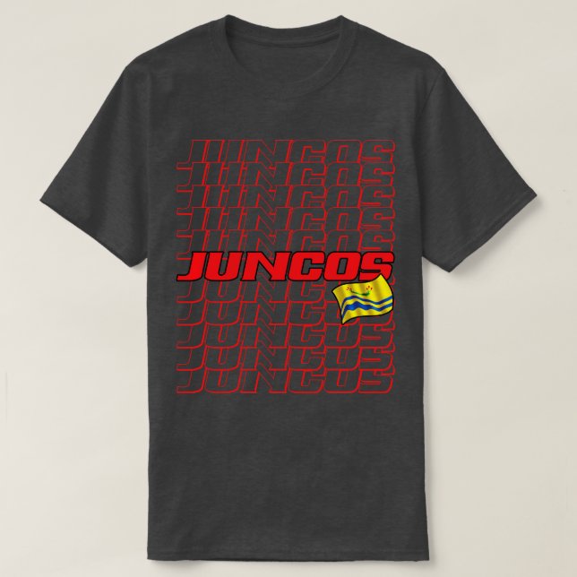 Camiseta Texto da Juncos Cascade (Frente do Design)