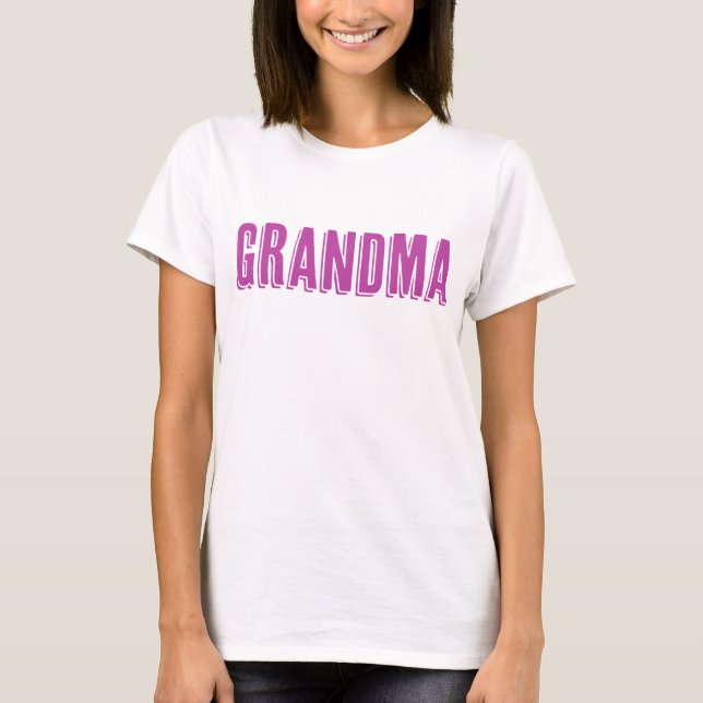 Camiseta Texto da vovó (Frente)