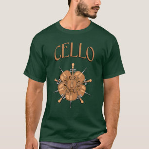 Camiseta Texto de 5 Células