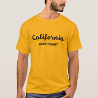 Texto de Design na Costa Oeste da Califórnia