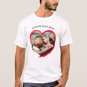 Camiseta Texto de Fotografia Personalizado Crie A Sua Cam