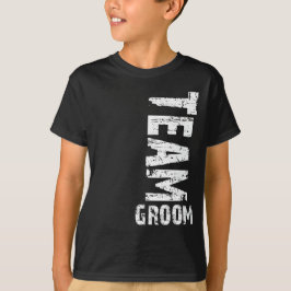 Camiseta Texto de Grunge Extra Grande do Grupo
