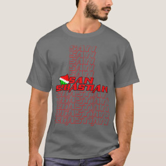 Camiseta Texto de San Sebastian Cascade