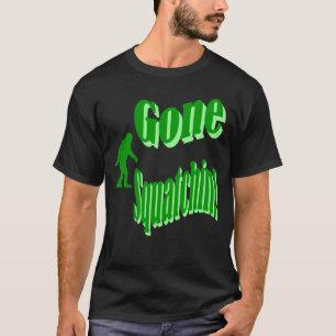 Camiseta Texto de slogan verde esguicho