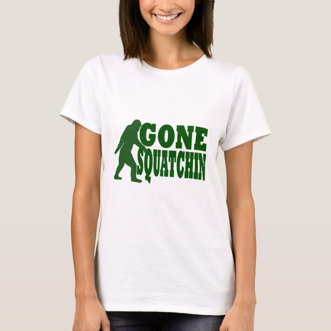 Camiseta Texto de slogan verde esguicho (Frente)