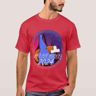 Camiseta Texto do Estado de Idaho 2024