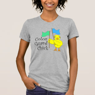 Camiseta Texto do Pintinho da Guarda de cores