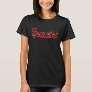 Camiseta Texto do Script de Xadrez do Orgulho CT do Connect