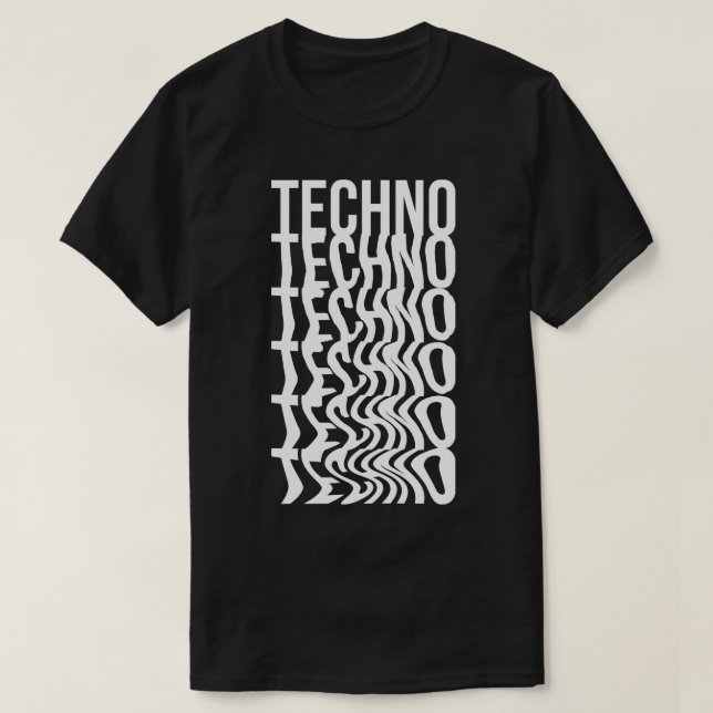 Camiseta texto do tecno 1 (Frente do Design)